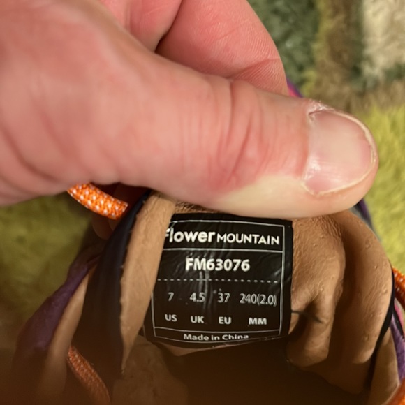 YAMANO 3 WOMAN - Suede and technical fabric sneakers Women’s Size 7 - Picture 8 of 8